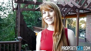 PropertySex – Sexual favors from redhead real estate agent