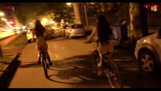 Riding our bike naked through the streets of the city – Dollscult