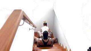 Intense Fuck – Fuck on Stairs