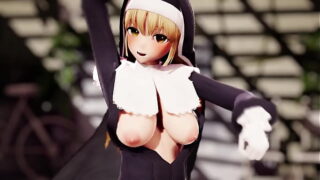 MMD nude III (by Nanohana)