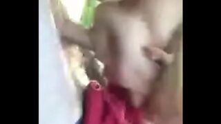 Milf slut throating cock in public park